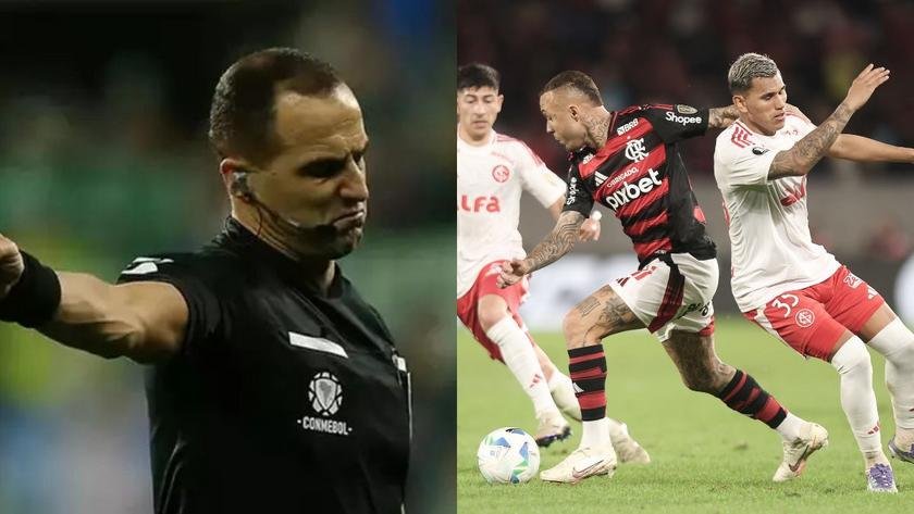 Árbitro de ‘vexames’ do Flamengo na Libertadores apita jogo contra Estudiantes