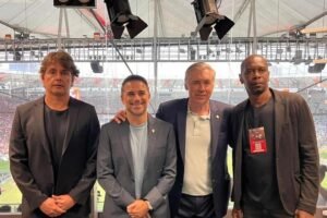 Carlo Ancelotti analisa talentos brasileiros no clássico Flamengo x Vasco para Copa do Mundo.