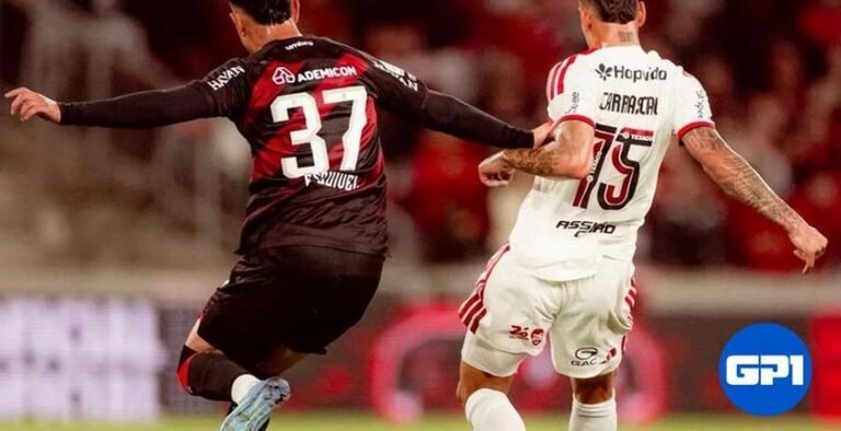 Flamengo empata com Athletico-PR com gol de Pedro no final do jogo