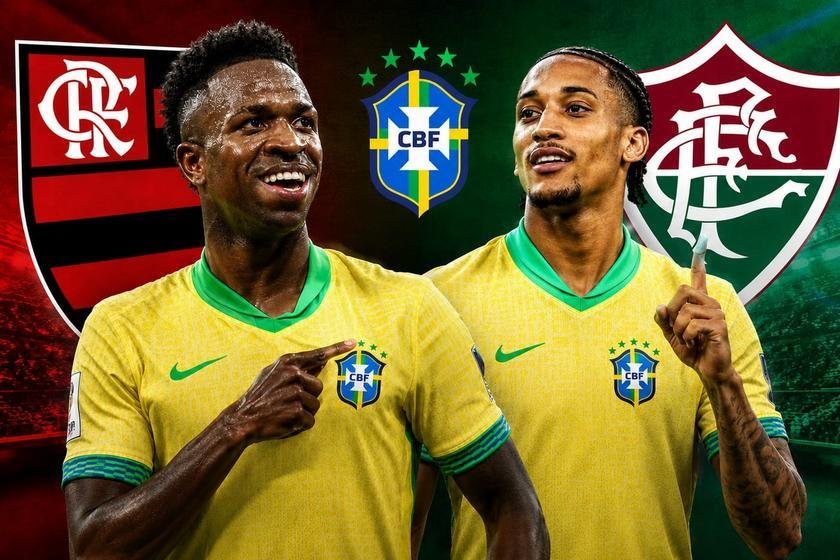 Fluminense Flamengo: gigantes revelam craques para Seleção da Copa