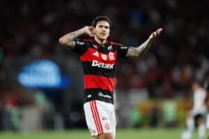 Fora da Copa Pedro desabafa após gol decisivo pelo Flamengo