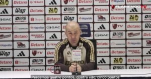 Técnico Jardim analisa 1º turno do Flamengo no Brasileirão