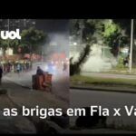 Torcedores em Conflito: 10 Detidos, 2 Hospitalizados e Objetos de Guerra Apreendidos no Maracanã