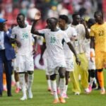 Senegal celebrates victory over Iraq with fans; among the third-placed teams guaranteed a spot in the knockout stage, the Africans have the weakest record – Kevin Sousa – June 26, 2026/Imagn Images via Reuters