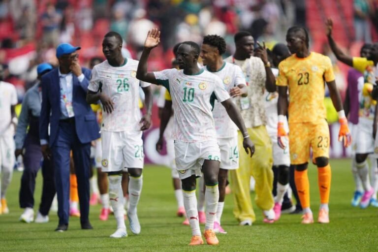 Senegal celebrates victory over Iraq with fans; among the third-placed teams guaranteed a spot in the knockout stage, the Africans have the weakest record – Kevin Sousa – June 26, 2026/Imagn Images via Reuters