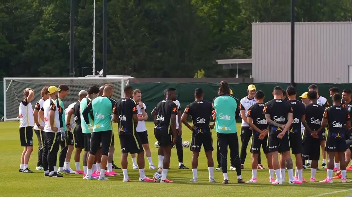 Ancelotti inicia preparação da Seleção nos EUA para Copa do Mundo