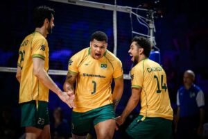 Brasil busca reação contra Itália na Liga das Nações de vôlei nesta sexta