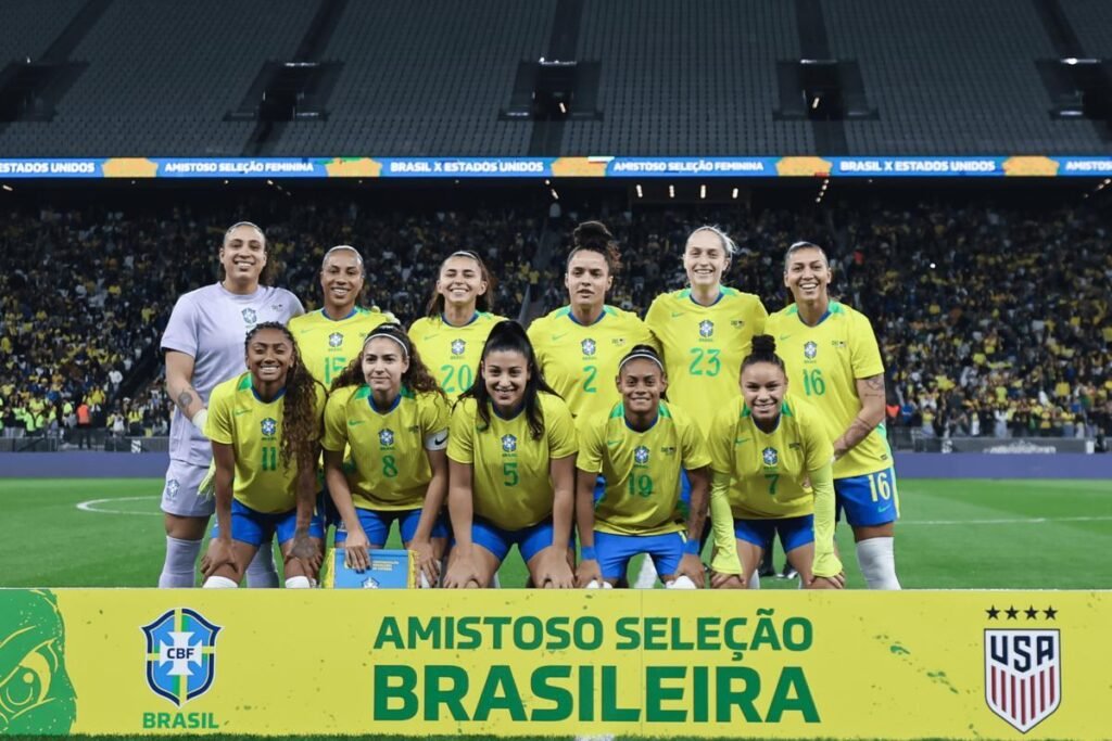 Brasil encara Estados Unidos na Arena Castelão com recorde de público no Nordeste