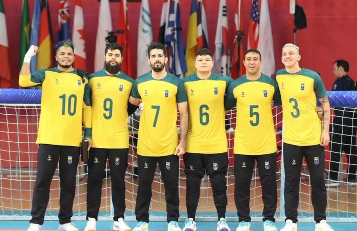 Brasil garante bronze no Mundial de golbol e se mantém no pódio