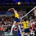 Brasil perde invencibilidade para Alemanha e cede liderança da VNL feminina