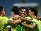 Brasil Sub-17 encerra série de amistosos em Natal com vitória e gol de Eduardo Pape
