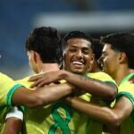 Brasil Sub-17 encerra série de amistosos em Natal com vitória e gol de Eduardo Pape