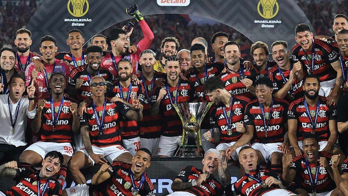 Flamengo mantém liderança no Ranking Nacional de Clubes 2026 da CBF