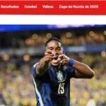 Jornal espanhol exalta Endrick e projeta protagonismo na Seleção após lesão de Raphinha