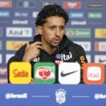 Marquinhos se aproxima de Pelé e ultrapassa Ronaldo em jogos pela seleção