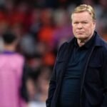 Netherlands head coach Ronald Koeman during a World Cup interview. (Credit: Reproduction/CNN Brasil)