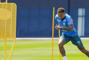 Neymar volta a treinar e pode jogar contra Escócia na Copa 2026