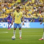 Brazil national team midfielder was diagnosed with a left thigh issue after the match against Japan.