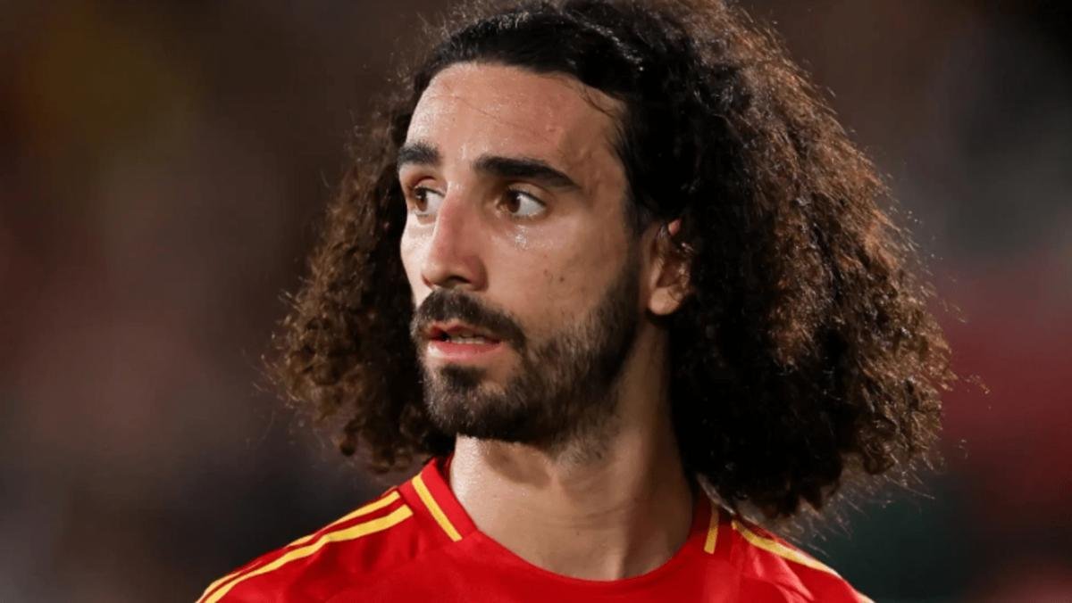 Real Madrid anuncia Cucurella, lateral da Espanha, após a Copa
