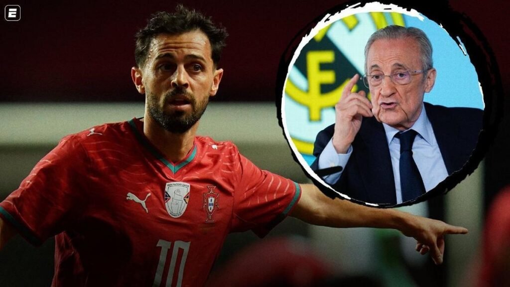 Real Madrid de Mourinho negocia Bernardo Silva com rivais da Espanha