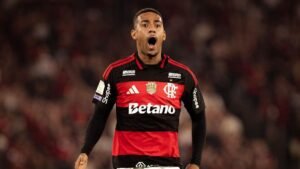 Samuel Lino do Flamengo o melhor da 18ª rodada no Bola de Prata ESPN 2026