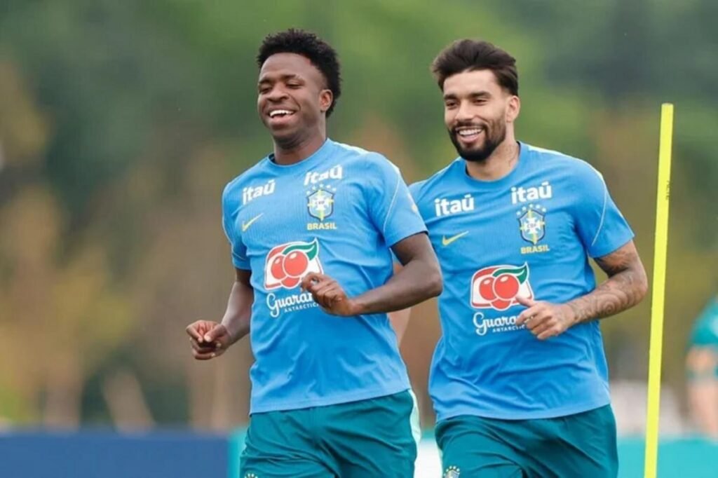 Seleção Brasileira finaliza preparação para Japão Ancelotti esboça provável time