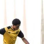 Left-back Yan Gabriel was called up to the Brazil U-15 national team. Credit: Reproduction / Sport Club do Recife