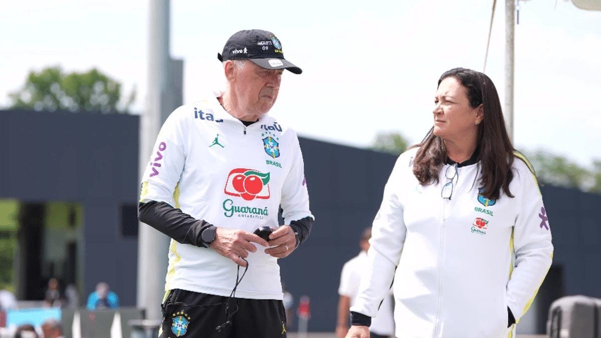 Trabalho de Marisa Santiago na seleção brasileira ganha respaldo de Ancelotti na Copa