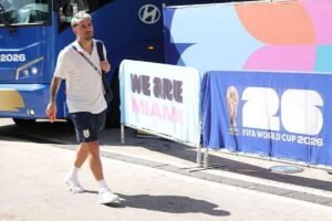 Arrascaeta did not play for Uruguay in the 2026 World Cup. Photo: Alex Slitz/Getty Images