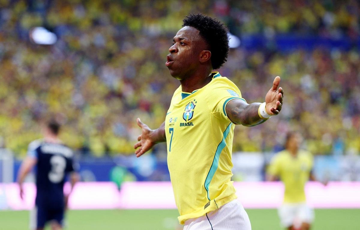 Vini Jr entra para seleto grupo de craques brasileiros em Copas do Mundo