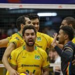 VNL Masculina: Brasil lidera com aproveitamento perfeito e Cachopa brilha