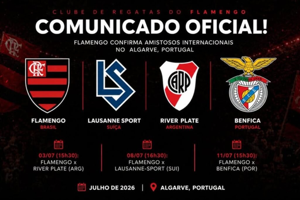 Escudos de Lausanne e Flamengo para Palpites na Copa do Mundo.