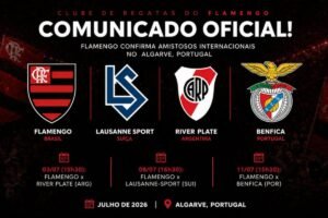 Escudos de Lausanne e Flamengo para Palpites na Copa do Mundo.