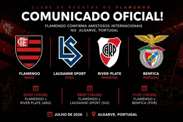 Escudos de Lausanne e Flamengo para Palpites na Copa do Mundo.