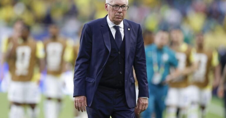 Ancelotti explica mudanças do Brasil em eliminação visando a vitória