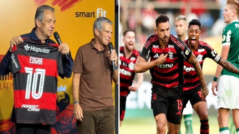 Bap provoca dono da Smart Fit e presenteia palmeirense com camisa autografada do Flamengo