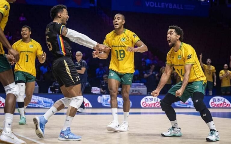 Brasil atropela França por 3 a 0 e entra no G7 da Liga das Nações