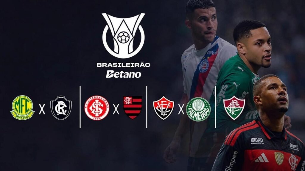 Brasileirão nesta quarta: Inter x Flamengo e Palmeiras brigam por posições