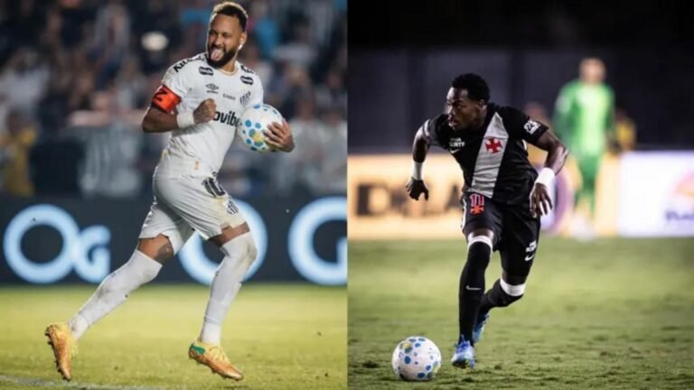 Brasileirão Neymar faz dois Santos empata Vasco tropeça e Flamengo entra em campo