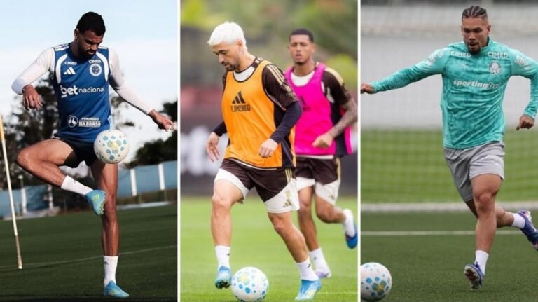 Brasileirão Série A: Cruzeiro, Flamengo e Palmeiras entram em campo neste domingo
