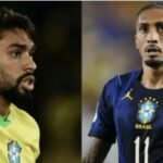 Raphinha and Paquetá, Brazil national team players. Credit: Reproduction / CNN Brasil