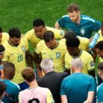 Mandatory hydration breaks are a hallmark of this World Cup. Credit: Molly Darlington/Getty Images via AFP