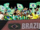Brazil fans at the 2026 World Cup. Credit: REUTERS/Jeenah Moon