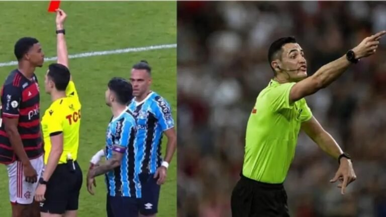 CBF escala árbitro paulista para Flamengo e Internacional no Brasileirão