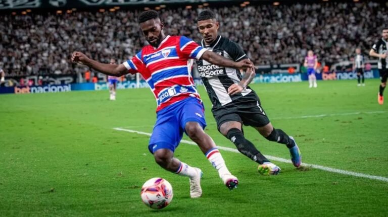 Ceará and Fortaleza during a 2026 season match. Credit: Mateus Lotif / Fortaleza