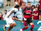 Everton Cebolinha during the match between Flamengo and Lausanne. Credit: Gilvan de Souza/Flamengo