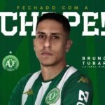 Chapecoense oficializa contratação do lateral Bruno Tubarão até o fim de 2026