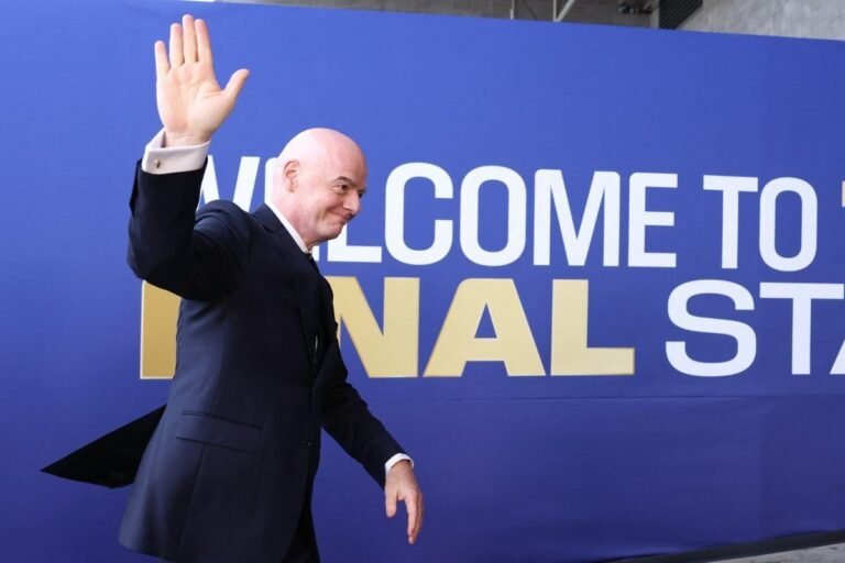 FIFA President Gianni Infantino (Credit: CHARLY TRIBALLEAU / AFP)