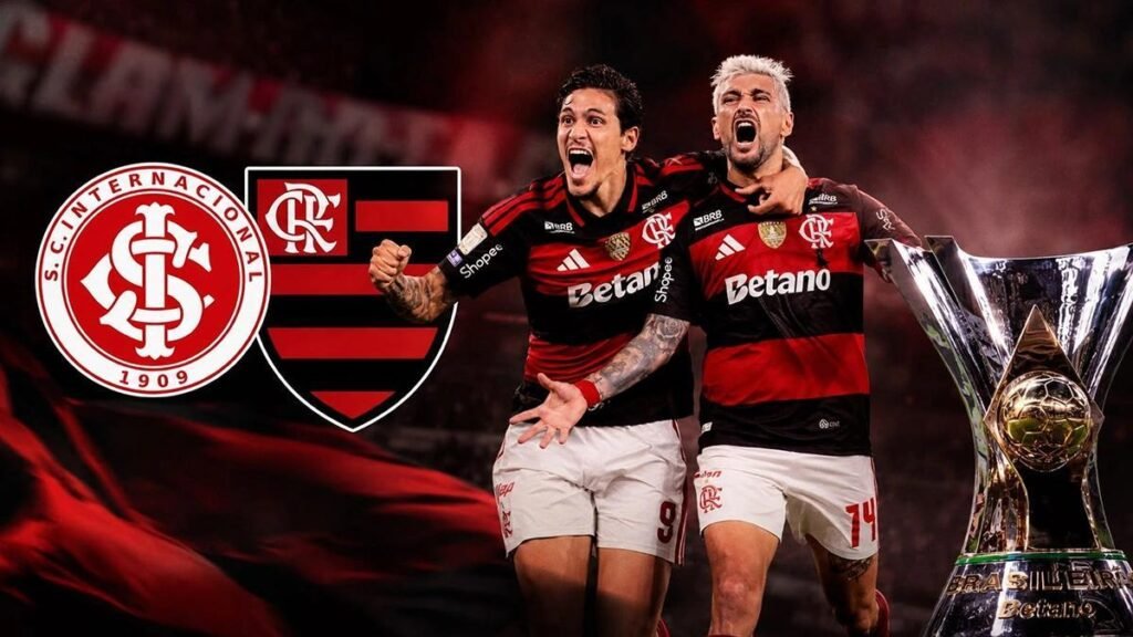 Flamengo busca liderança contra Internacional; saiba onde assistir ao vivo