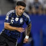 Grzegorz Wajda/SOPA Images/LightRocket via Getty Images. Thiago Almada in action for the Argentine national team at the 2026 World Cup.